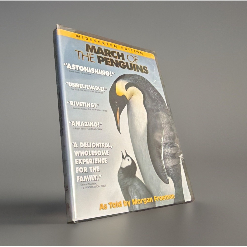 SEALED New March Of The Penguins (DVD, 2005) Narrated By Morgan Freeman